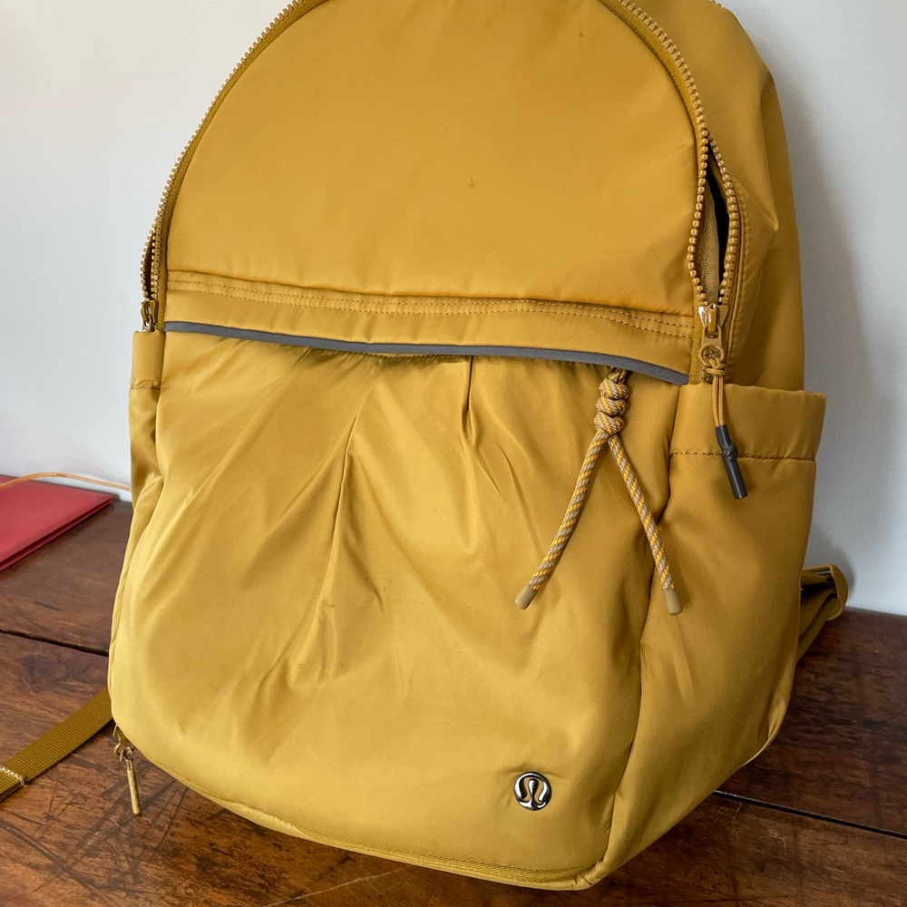 lululemon athletica Mustard Backpack